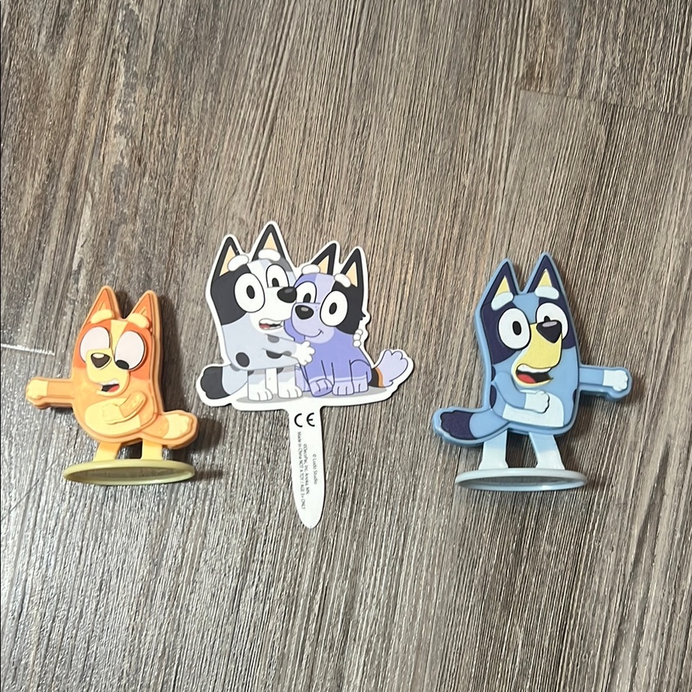 Bluey and Bingo Figurine Duo